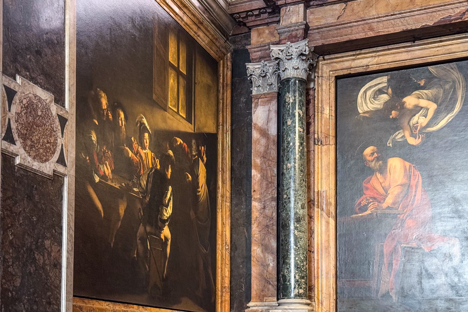 Chiesa San Luigi dei Francesi e il San Matteo di Caravaggio (RM) — Lazio Secrets